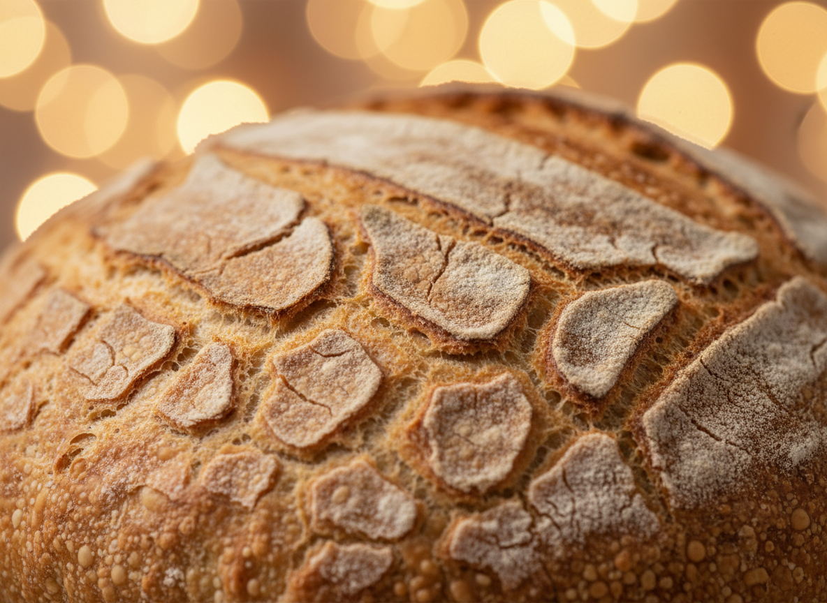 Sourdough Crust Detail